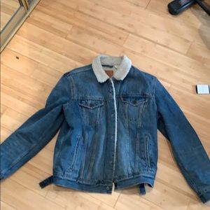 Levi’s Jean Jacket with Fleece